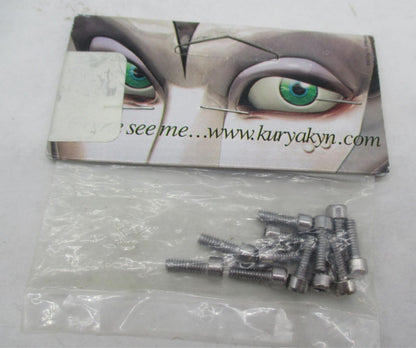 Set of (12) Harley Davidson Kuryakyn Screws for Stiletto End Caps 201265