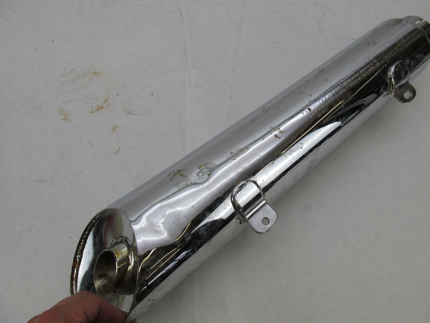 Harley Davidson Genuine Stock VSRC V-Rod Exhaust Chrome Muffler 65152-01