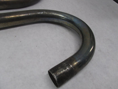 Pair of Vintage Moto Guzzi Motorcycle Exhaust Header Pipes