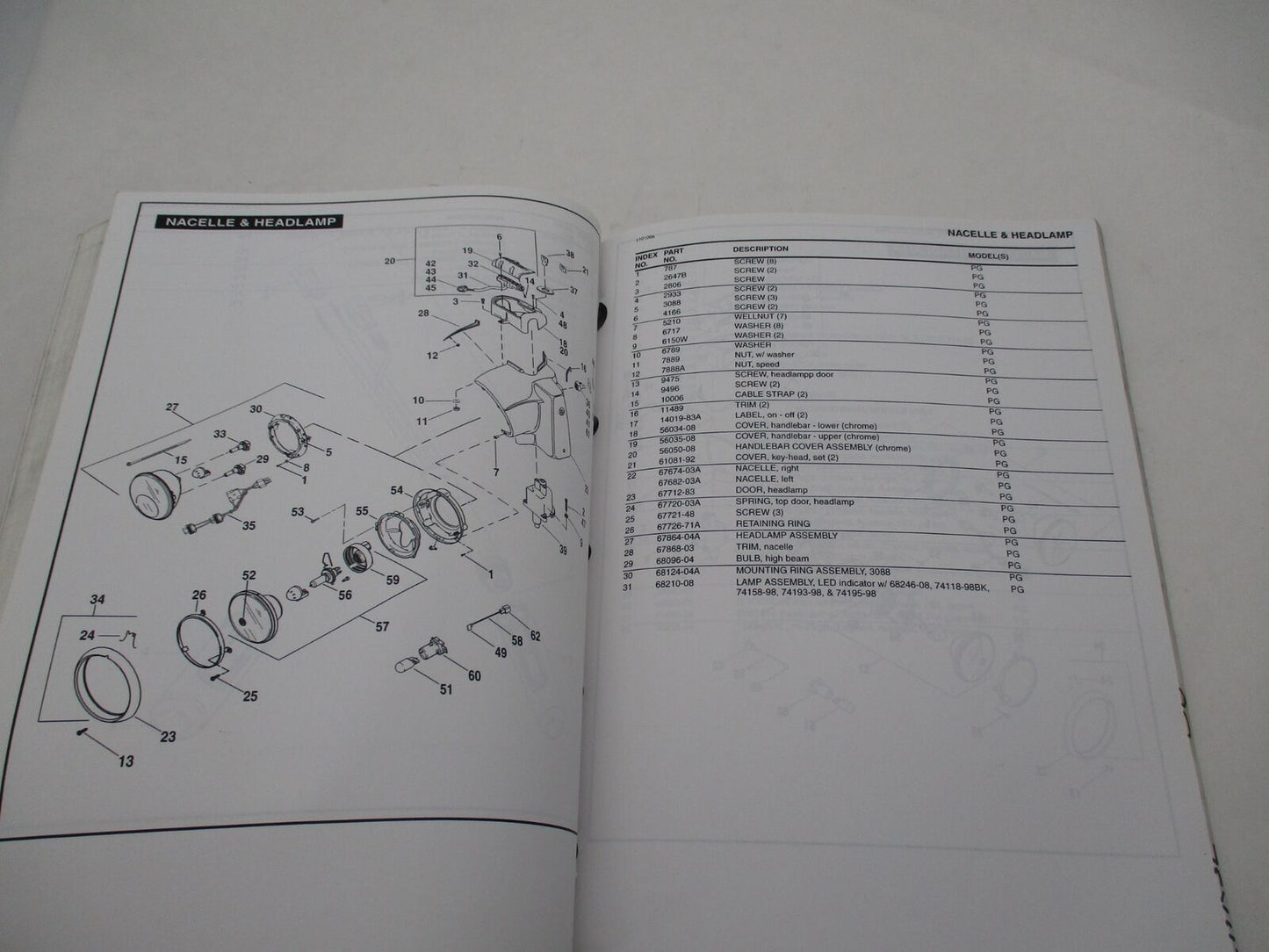 Harley Davidson Official Factory 2008 FLHRSE4 Parts Catalog 99433-08