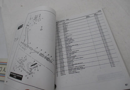Harley Davidson Official Factory 1991 and 1992 Police Parts Catalog 99545-92