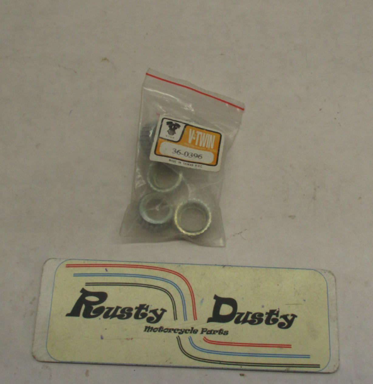 V-Twin Manufacturing Harley Davidson 36-0396 Speedometer Tach Cable Collar Nuts