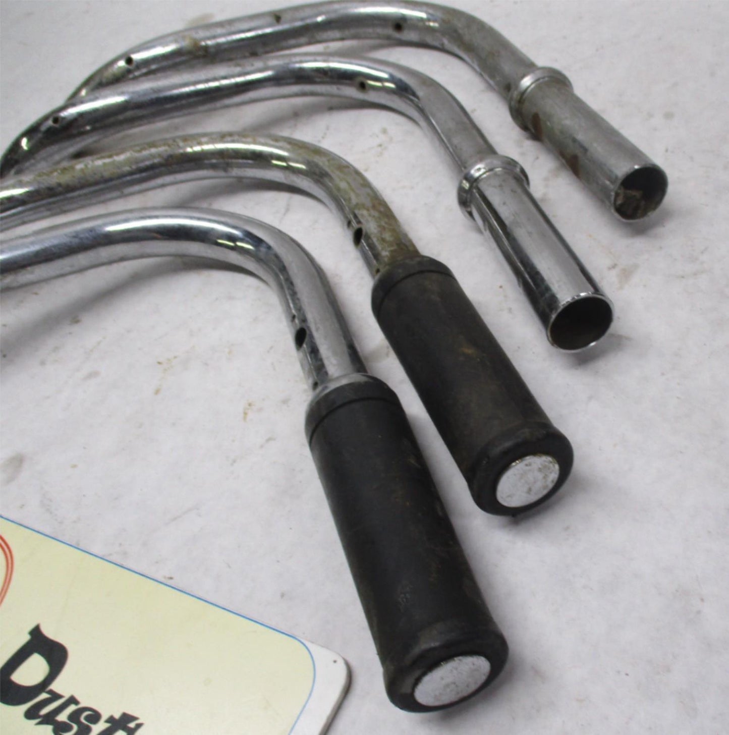 Lot of (4) Harley Ironhead Sportster Left Side Buckhorn Handlebars XLH XLCH KH