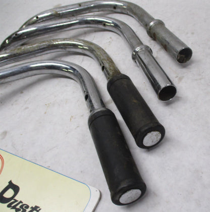 Lot of (4) Harley Ironhead Sportster Left Side Buckhorn Handlebars XLH XLCH KH
