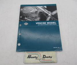 Harley Davidson Official Factory 2005 VRCSE Parts Catalog 99458-05