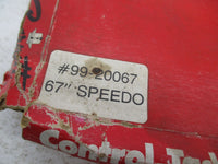 Vintage Barnett NOS Triumph Speedo Speedometer Cable 67" 99-20067