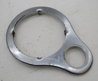 Vintage Motorcycle CZ Montessa Ducati Guzzi Single Gauge Mounting Bracket 3.5"