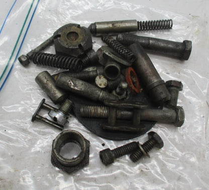 Mixed Lot of Vintage AJS Matchless Motorcycle Hardware