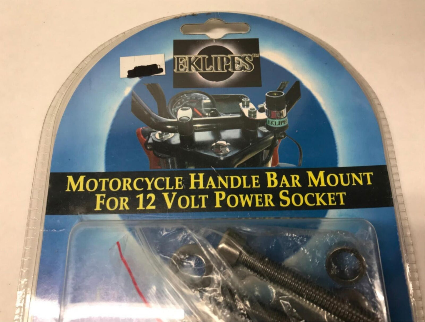 Eklipes Motorcycle Handle Bar Mount for 12V Power Socket EKI-160