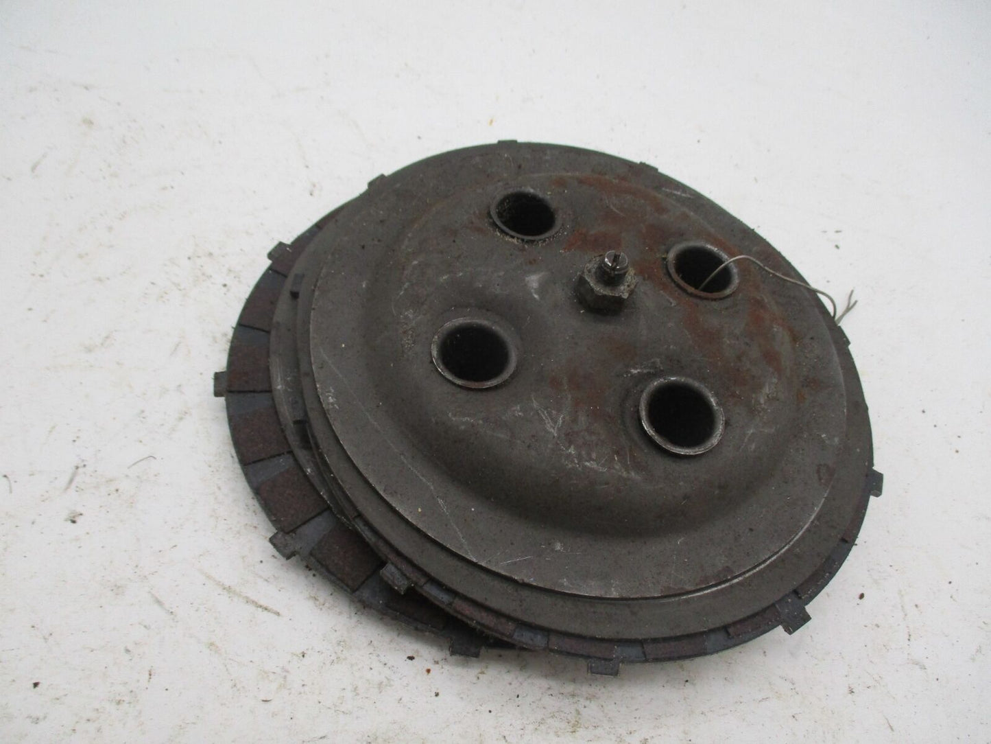 Set of Original BSA  B40 B44 Triumph Pre Unit Clutch Plates and Hub Cover