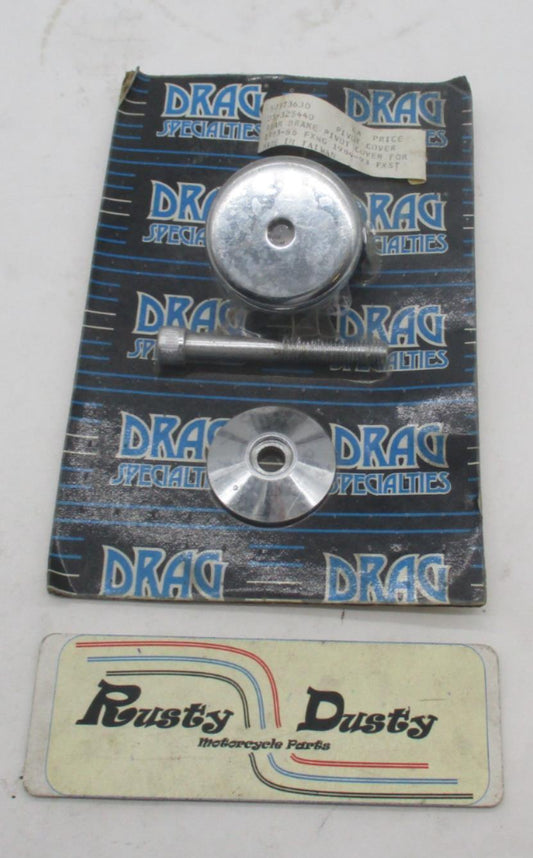 Drag Specialties DS-325440 Harley Rear Brake Pivot Chrome Cover FXWG FXST