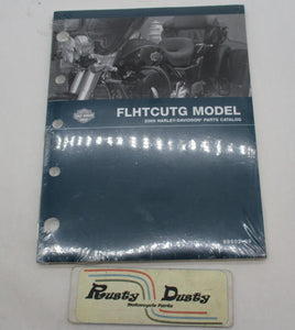 Harley Davidson Official Factory FLHTCUTG Model 2009 Parts Catalog 99602-09