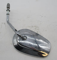 Harley Davidson Chrome Teardrop Right Side Mirror Short Stem