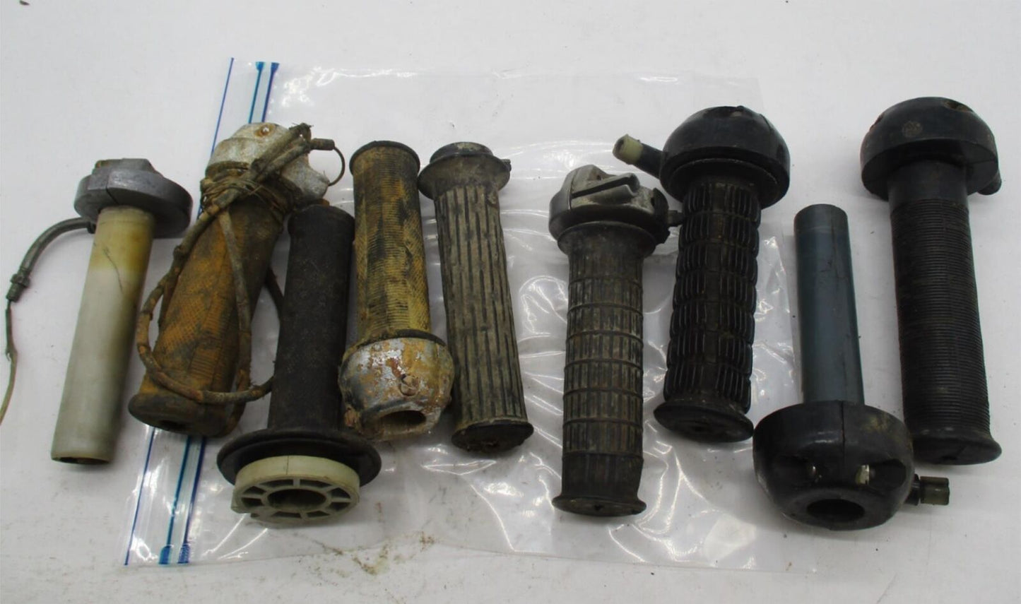 Mixed Lot of Vintage Motorcycle Italian Enduro Throttle Assemblies Magura CEV