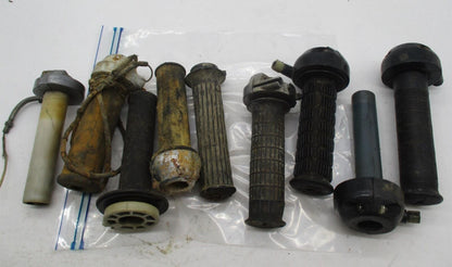 Mixed Lot of Vintage Motorcycle Italian Enduro Throttle Assemblies Magura CEV