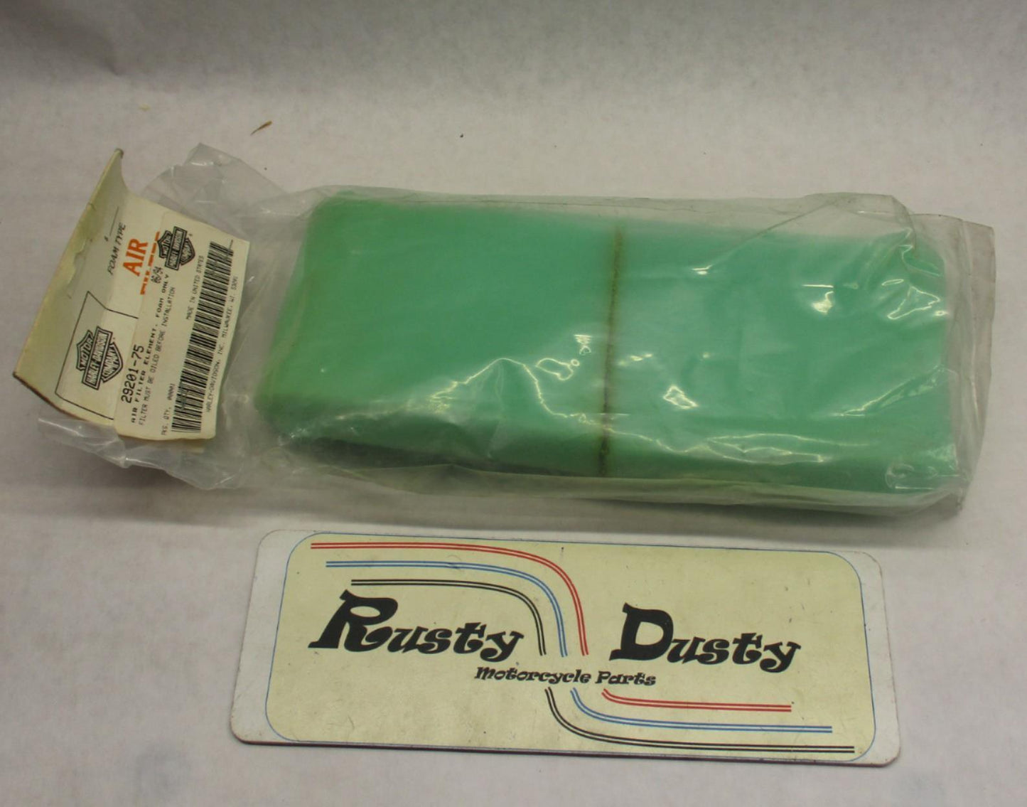 Genuine Harley Davidson NOS Air Cleaner Filter Element Foam Only 29201-75