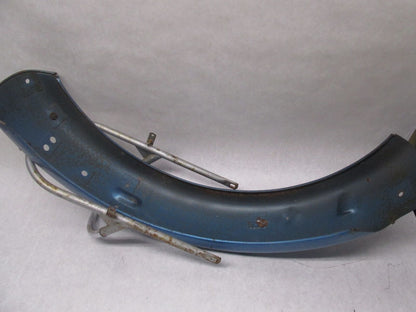Triumph T100 T120 Blue Original Paint Rear Fender with Grab Handle