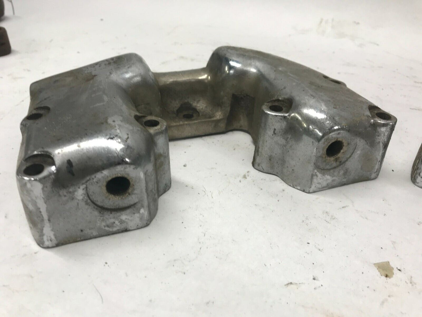 Harley-Davidson Ironhead Sportster Rocker Box Heads Set Chrome  71-85 XLH XLCH