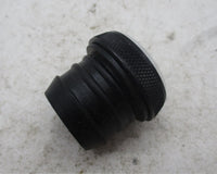 Harley Davidson Genuine Black Smooth Top Knurled Edge Oil Plug