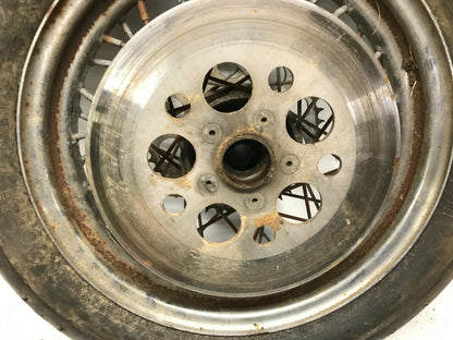 16" Disc Brake Rear Wheel Hub Flange Rim  Harley Shovelhead 47 T Sprocket & Tire