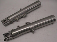 Harley Davidson Pair Lower Fork Sliders Legs L46495-02A R46497-02A #1