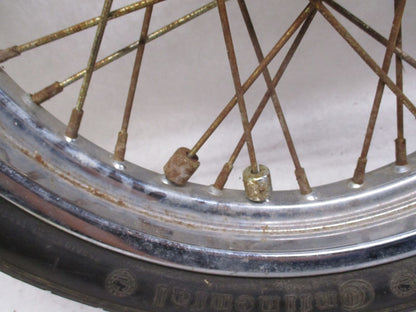 Harley Davidson Narrow Glide 19X3.25 19" x 3.25" Front Dual Disc Wheel w/ Tire