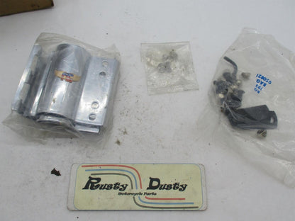 Custom Chrome Harley Davidson FXST, FXWG Windshield Mounting Kit 15-381