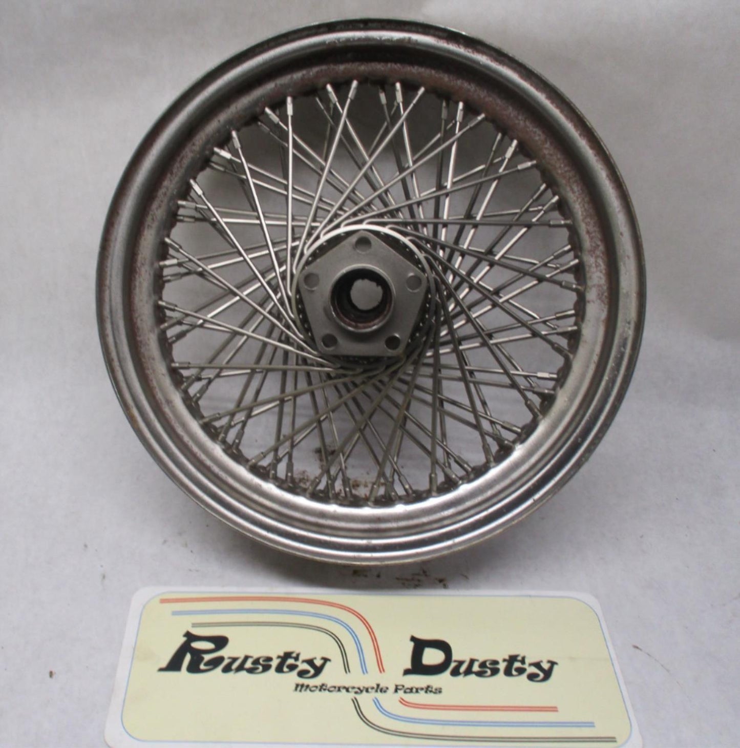 Harley Davidson 16"x 3.25" Painted Double Spoke 80 Spoke Rim Wheel