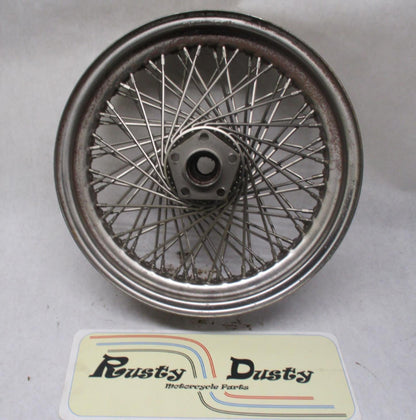 Harley Davidson 16"x 3.25" Painted Double Spoke 80 Spoke Rim Wheel