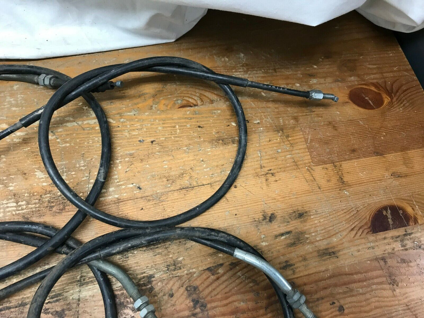LOT (6) Honda 250 XR XR250R XR250-R Used Cables Throttle Clutch 1986 -1991
