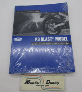 Harley Davidson Official Factory 2004 Blast Model Service Manual 99492-04Y