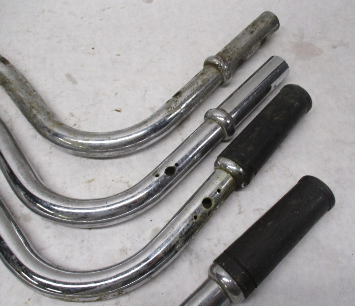 Lot of (4) Harley Ironhead Sportster Left Side Buckhorn Handlebars XLH XLCH KH