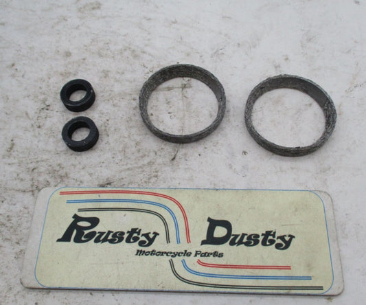 Set of 2 Harley Davidson Exhaust Header Gaskets 2"