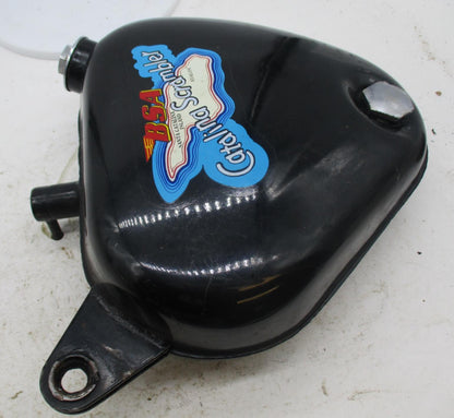 Genuine Original BSA Catalina Scrambler Black Oil Tank / Side Cover