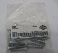 Harley Davidson Lot of 16 Genuine NOS Hex Cap Screws 3842