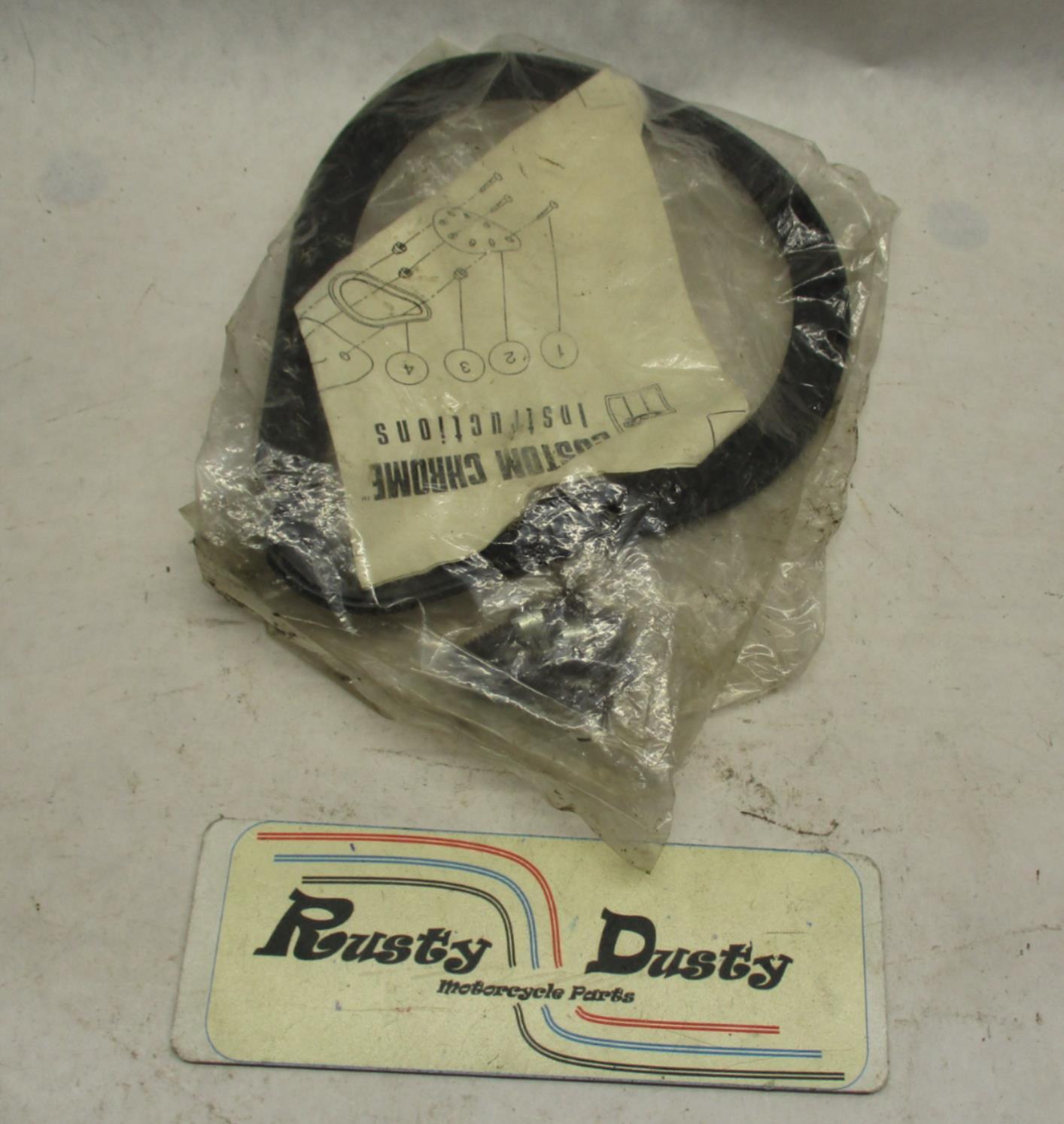 Custom Chrome Harley Davidson Teardrop Air Cleaner Rubber Gasket ...