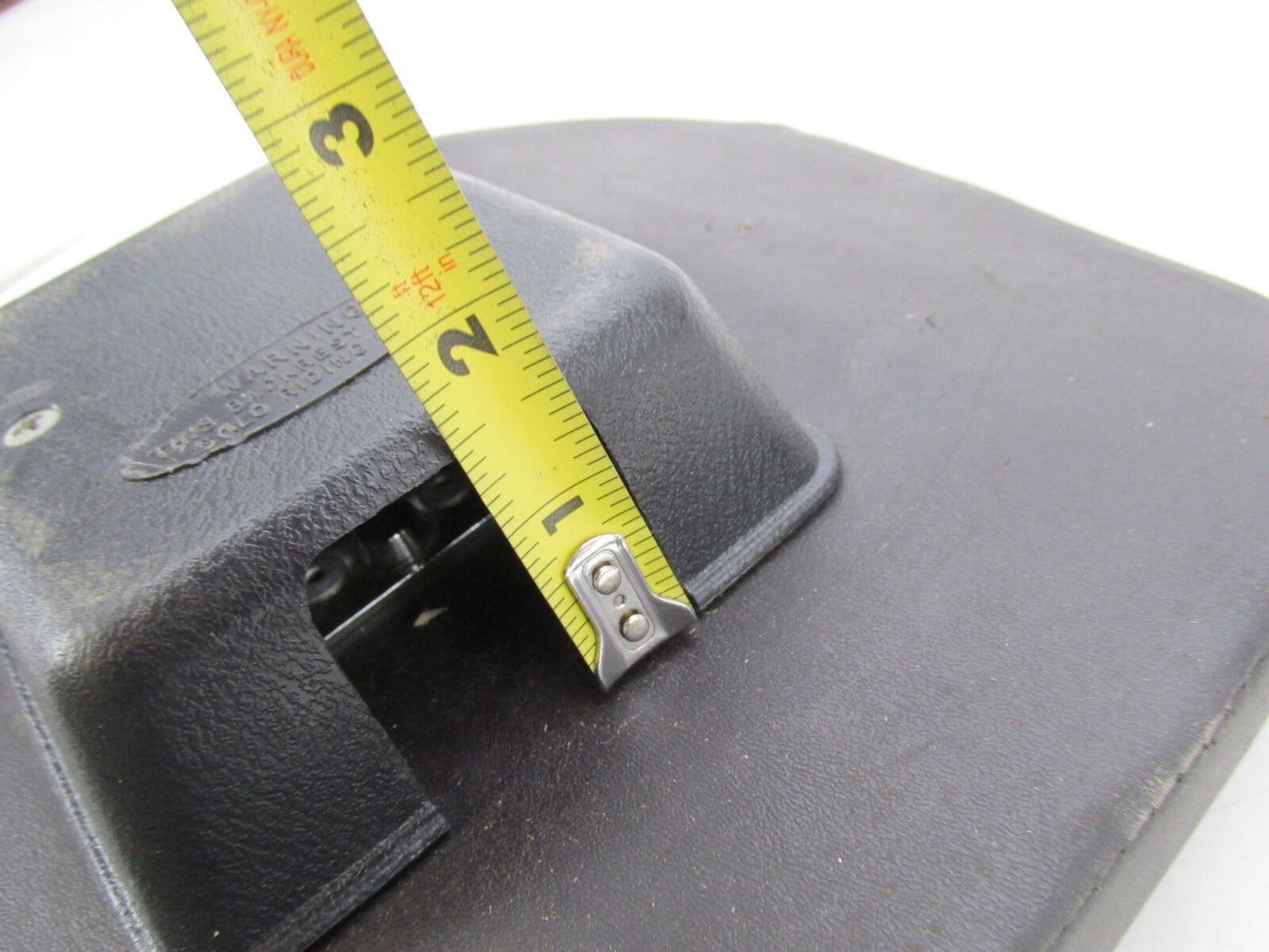 Vintage Honda Goldwing GL Black Backrest Pad 13" x 10"