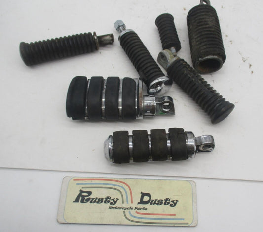 Lot of Mixed Harley Davidson Foot Highway Pegs Foot Rests