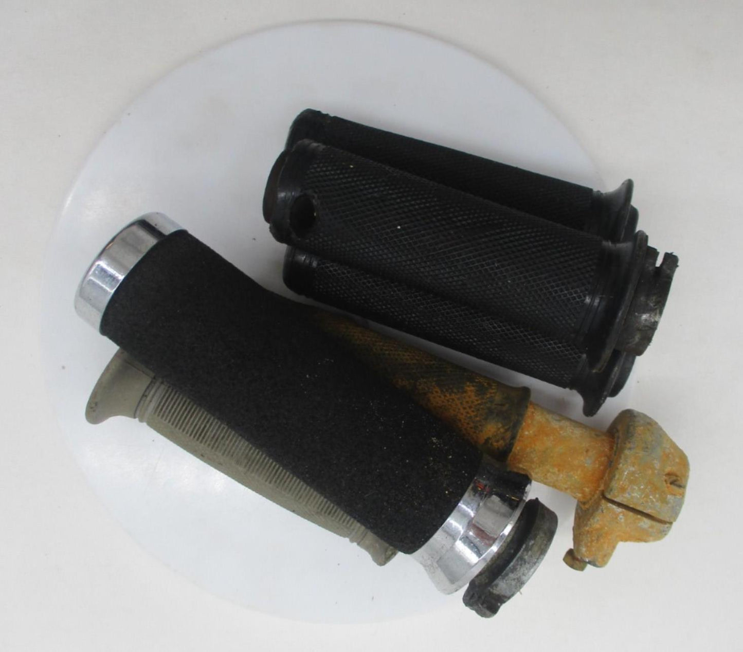 Mixed Lot of Vintage Motorcycle Hand Grips Harley Triumph BSA Etc
