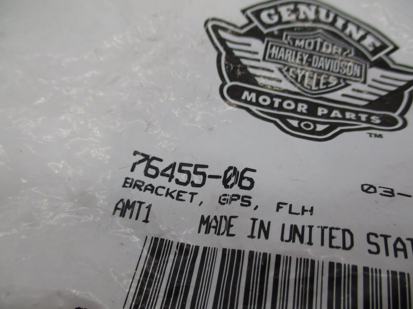 Harley Davidson Genuine NOS FLH GPS Bracket 76455-06