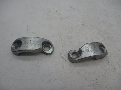 Lot of 2 Harley Davidson Same Side Handlebar Riser Clamps Straps Touring Models