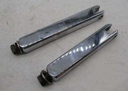 Harley Davidson Pair of Chrome Highway Peg Extensions 6" & 5"