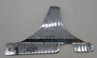 Harley Davidson FX Chrome Left Back Rest Sissy Bar Side Mounting Plate