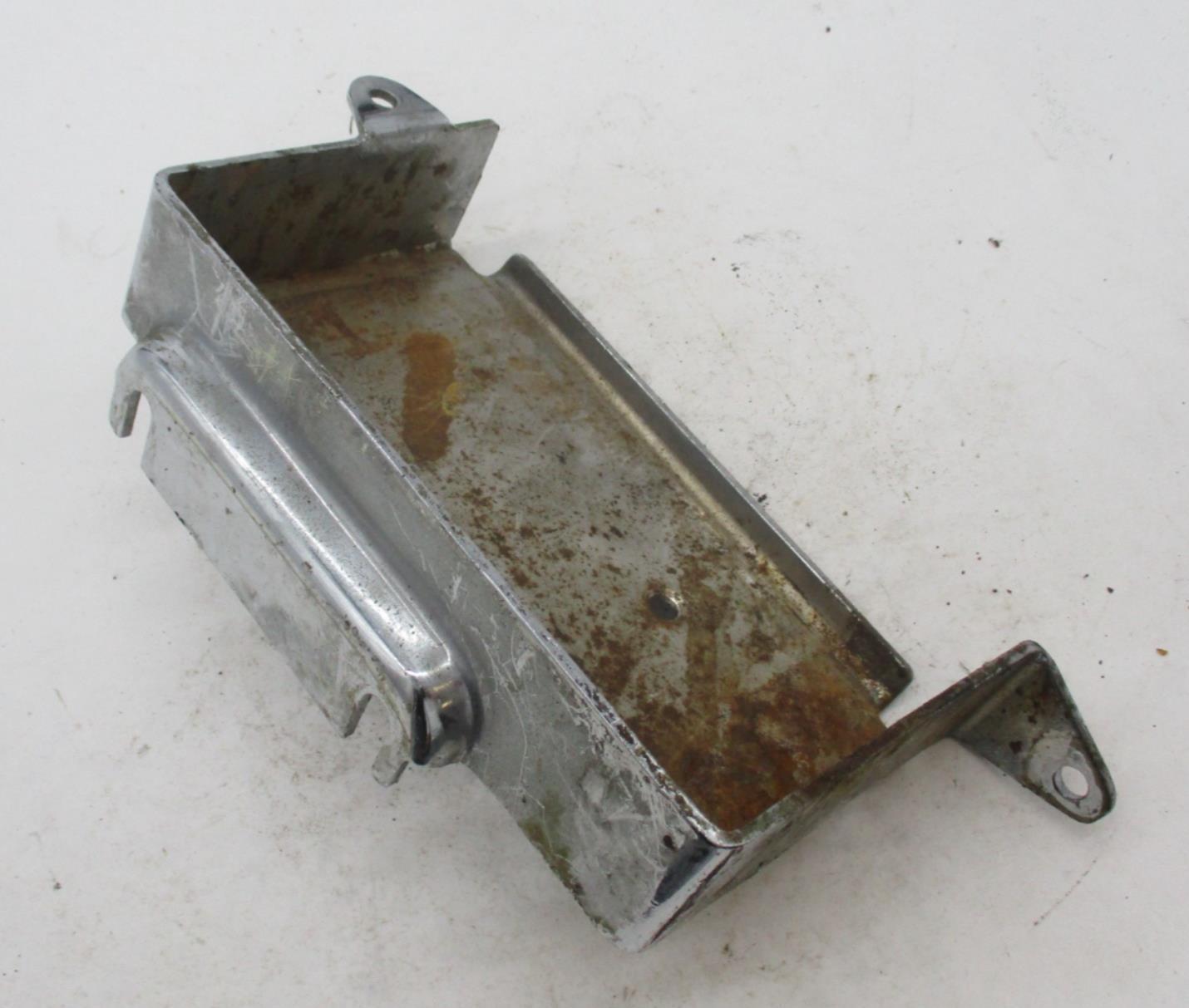 Harley Davidson Electric Start FX Shovelhead Battery Tray Chrome original
