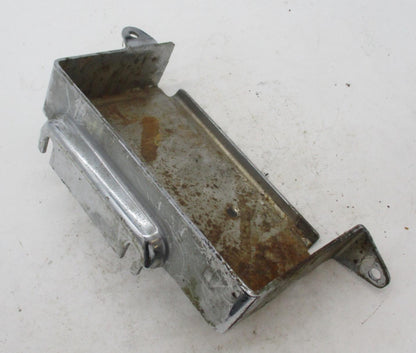 Harley Davidson Electric Start FX Shovelhead Battery Tray Chrome original
