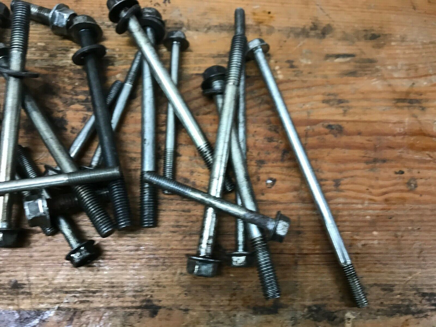1985 yamaha xj700 ENGINE CRANKCASE crank case BOLTS SCREWS