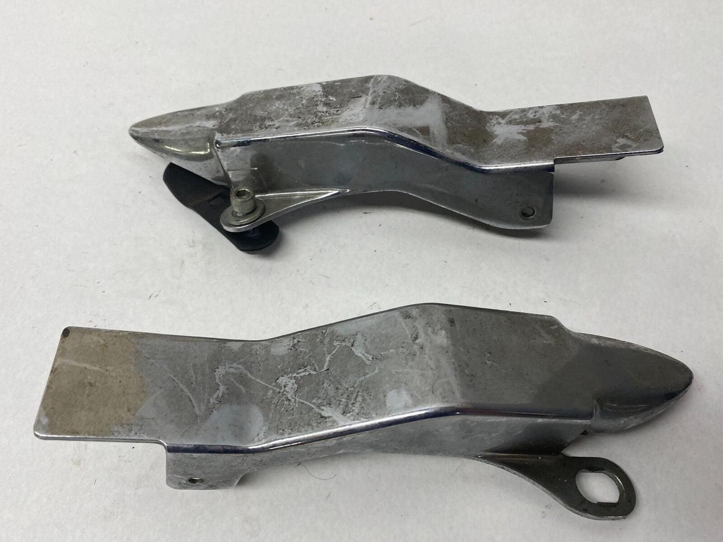 Harley Kuryakyn Chrome Swingarm Axle Covers Pair