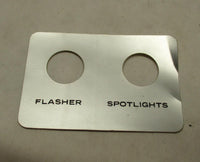 Harley Davidson NOS Genuine Flasher Spot Lite Decal 67840-70