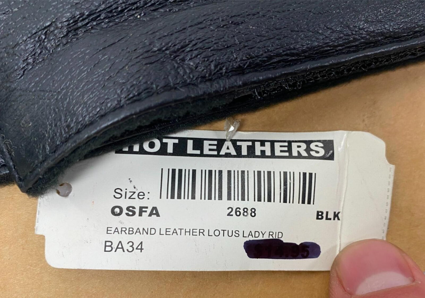 Hot Leathers Ear Band Lotus Lady Rider Motorcycle