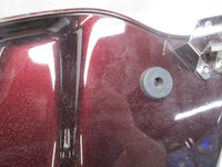 Harley Genuine OEM Electra Glide Saddlebag Left 90867-05BRB Burgundy Silver